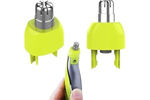 EFSANONY 2PCS Nose Hair Trimmer Replacement Blades Heads,Compatible with One Blade,Ear and Eyebrow Trimmer