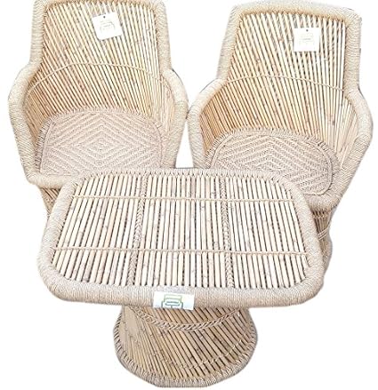 Ecowoodies HandiCraft Cane Furniture Set