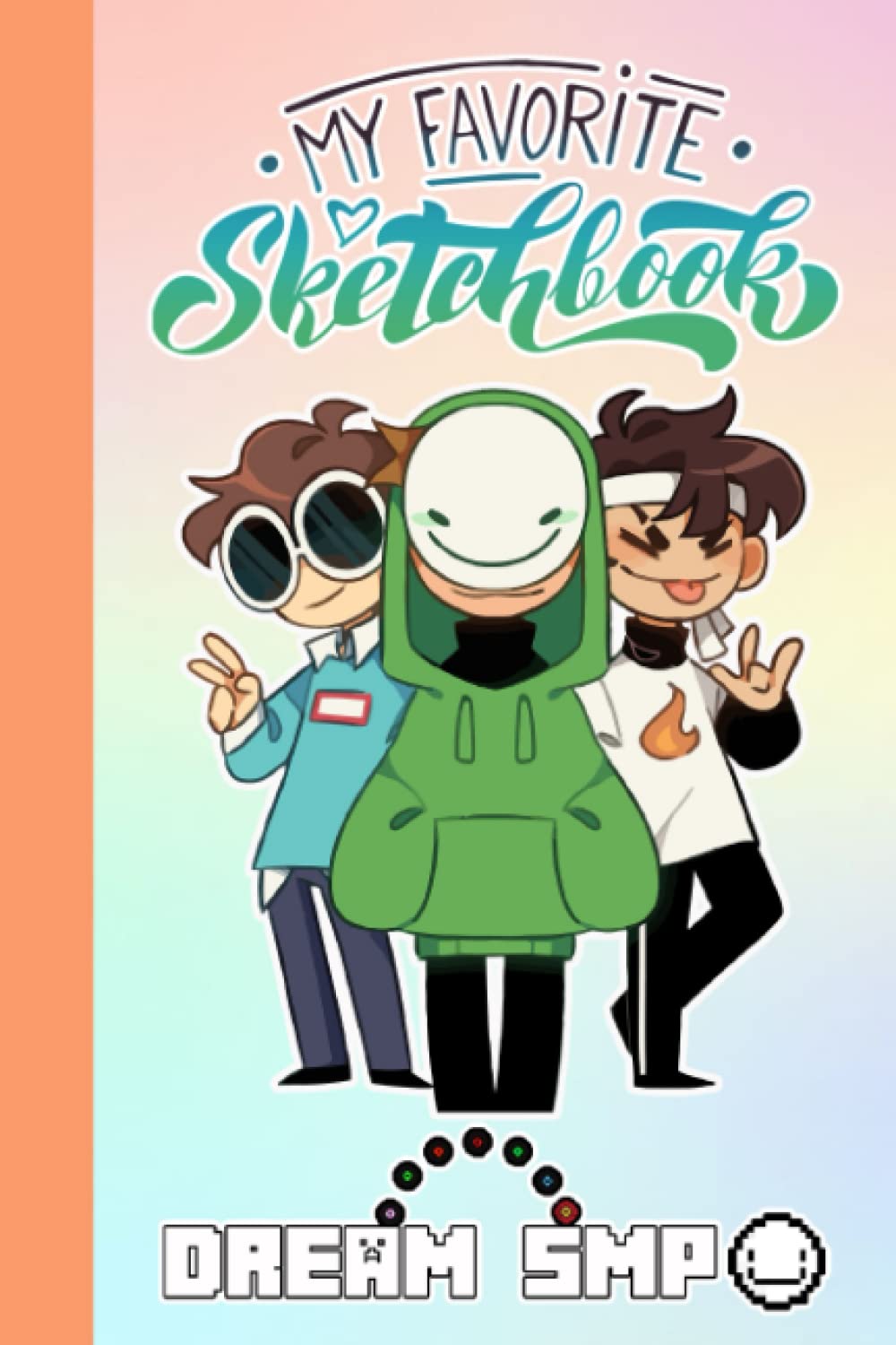 Dream SMP Sketch Book DSMP for Fan Boys Girls Teens Kids: Dream SMP Journal for Drawing | Dream SMP Notebook Blank Paper | Great Gift Idea in Any ... Boys Girls Kids | Size 6x9 inch | 109 Page