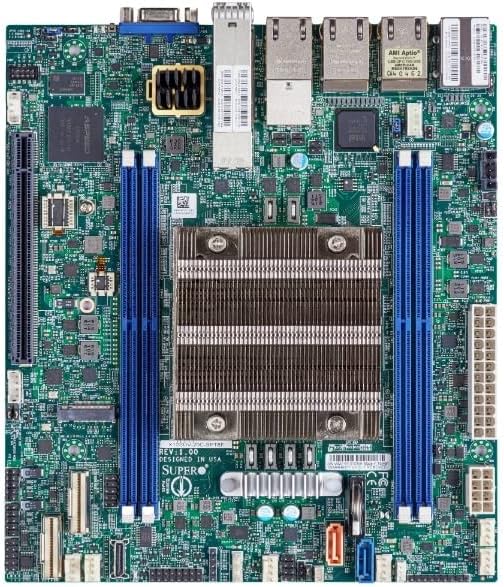Supermicro X12SDV-4C-SPT8F-O LGA4189 Xeon D-2712T Server Motherboard Micro ATX