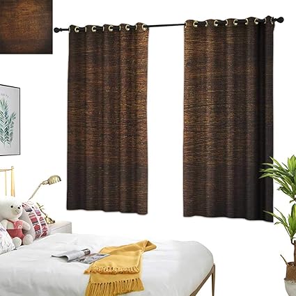 Amazon Com Warm Family Blue Curtains Wooden Old Vintage Antique