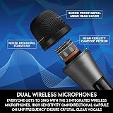 Mr Entertainer STARBAR Karaoke Soundbar with 2 Wireless Mics – All-in-One view 6
