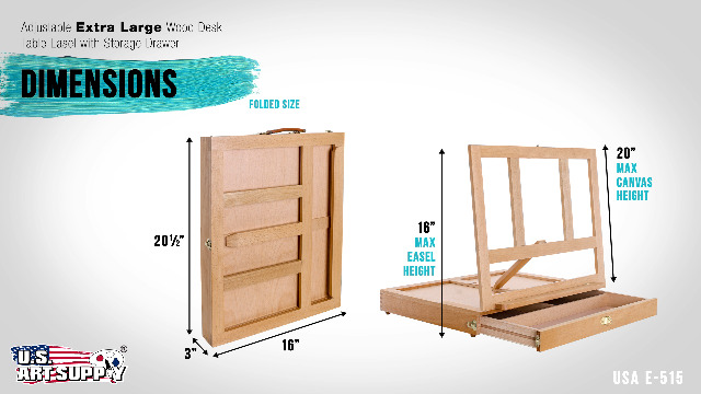 5 Art+Supply+Solana+Adjustable+Desktop