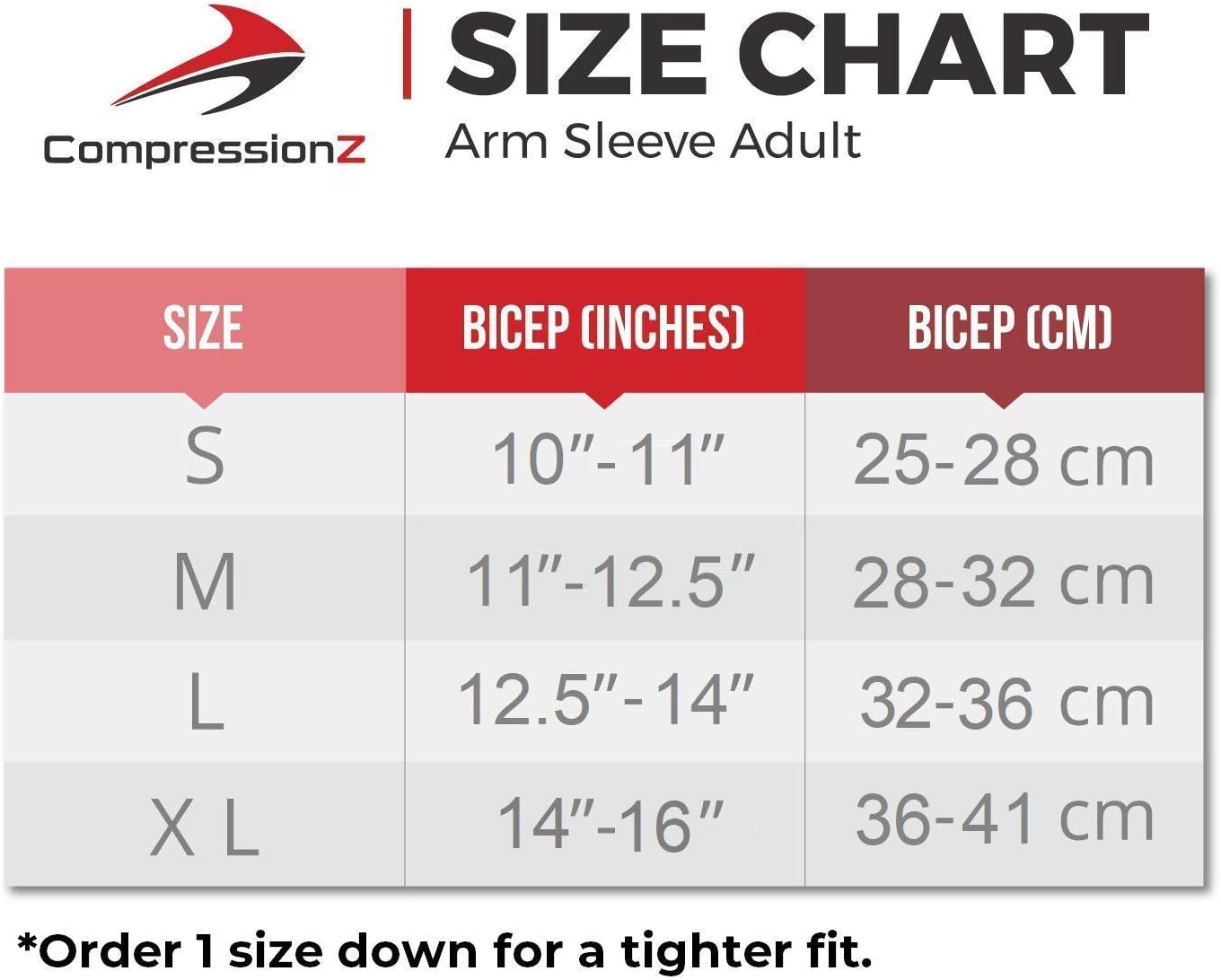 CompressionZ Compression Arm Sleeves for Men Women UV Protection Baseball Basketball Tennis Golf Elbow Sleeve Sports Arm Warmers Lymphedema: Sports & Outdoors