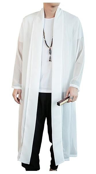 髪型 エレガント白 ロング コート メンズ