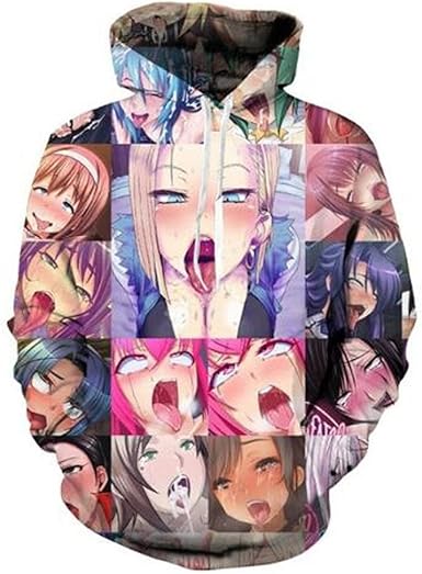 amazon ahegao hoodie