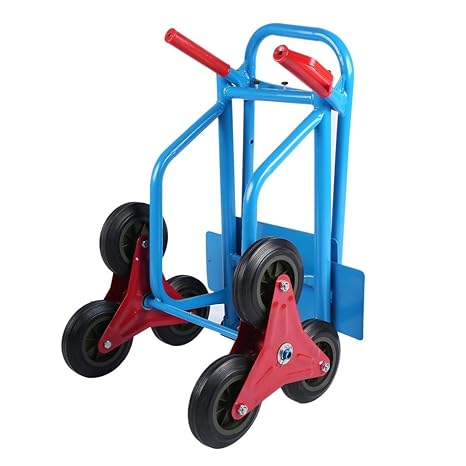 Sweepid Treppenkarre Sackkarre mit Räder klappbar Treppensteiger Handwagen Stapelkarre Karre Tragkraft 200kg
