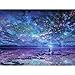 5D Diamond Painting Kit, Granmp Rhinestone Painting Kit Diamond Cross Stitch Paint by Number Kits Starry Sky, 30x20cm/11.8x7.8inch