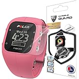 Polar A300 Fitness Tracker Watch Screen Protector (2 Units) Invisible Ultra HD Clear Film Anti Scratch Skin Guard - Smooth / Self-Healing / Bubble -Free By IPG