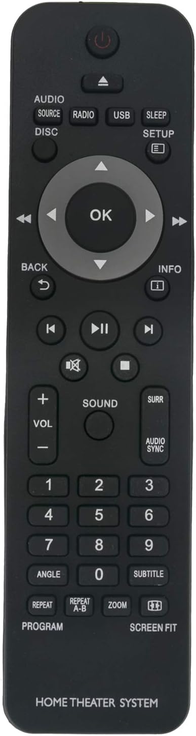 Amazon Com New Replacement Remote Control Fit For Philips Home Theater System Htd3200 Hts2200 Hts2500 Hts2511 Hts3019 Hts3020 Hts3201 Hts3269 Hts3270 Hts3277 Hts3373 Hts3376 Hts3377 Hts3510 Hts3520 Hts3530 Home Audio Theater new replacement remote control fit for philips home theater system htd3200 hts2200 hts2500 hts2511 hts3019 hts3020 hts3201 hts3269 hts3270 hts3277