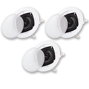 Acoustic Audio Cs Ic43 In Ceiling Speakers 3 Way Home Theater 600