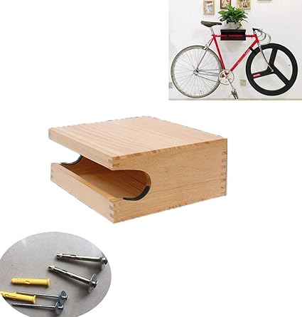 bike holder wood