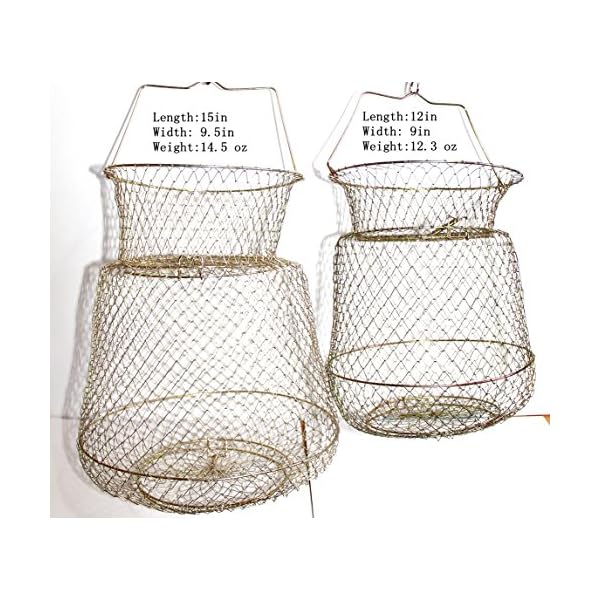 kathy Store INC 1pc Floating Wire Fish Basket MasterBasser