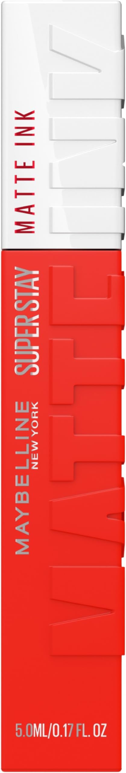 Maybelline SuperStay Matte Ink Lipstick 320 Individualist Orange Red 12H