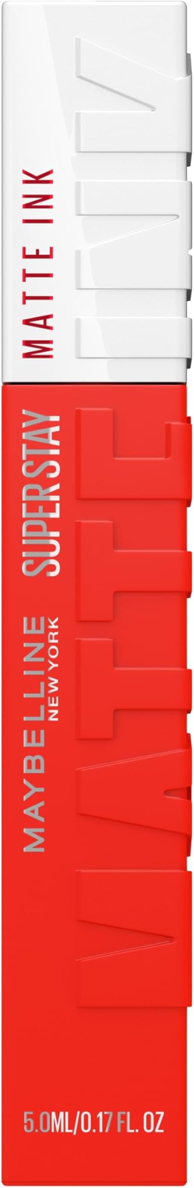 Maybelline SuperStay Matte Ink Lipstick 320 Individualist Orange Red 12H