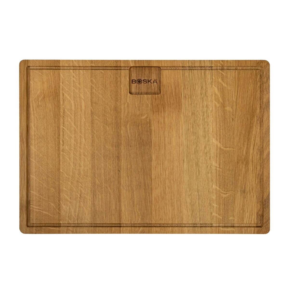 Dining Board Friends L/European Oak/Wooden Board/for Every Meal/Breakfast, Lunch, Dinner and Appetizers / 15.4"