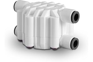 Automatic Shut off Valve Quick Connect 1/4" Inch Fittings for Water Filters/Reverse Osmosis RO Systems by Ronaqua