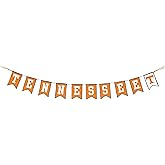 University of Tennessee Tailgate Banner by Hanna’s Handiworks – Lightweight Pre-Strung Fabric Decoration for Indoor or Outdoor – Represent your NCAA College & Show Team Spirit with UT Fan Décor