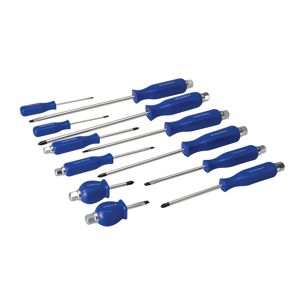Silverline Engineers Screwdriver Set 12pce (467700)