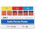JMU Gutta Percha Points, #F1-F3 Assorted, 60pcs/Pack