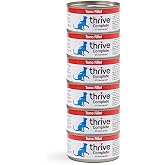 thrive Complete 100% Natural multiple flavors food for cats (6 Packs, Tuna Fillet)