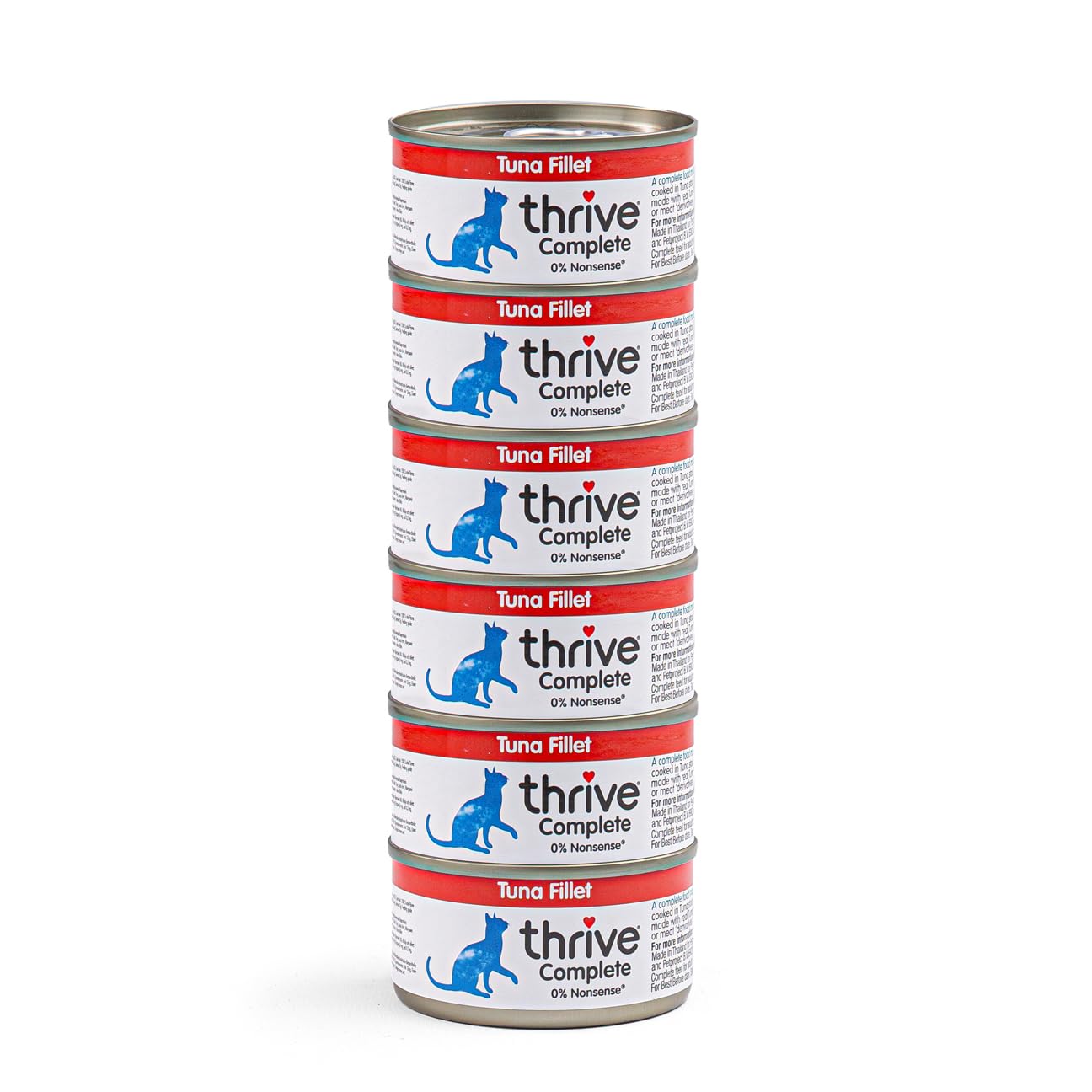 Thrive Cat Complete Food Tuna Fillet, 6x75g
