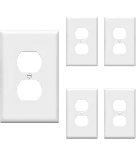 ENERLITES Decorator Lot De 10 Plaques Murales Pour Interrupteur Ou