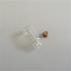 22ml Transparent Glass Bottles Cork Empty Glass
