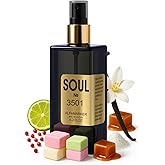 ALFAMARKER SOUL №3501 Love and don't worry – Perfume for Women | Long Lasting Eau de Parfum Spray 4.0 Fl Oz / 120ml | Boutique-Inspired Oriental Sweet Women’s Fragrance