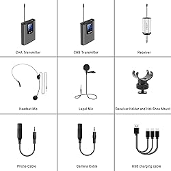 Hotec Wireless System with Dual Headset