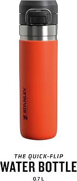 Stanley 1913 Quick Flip Stainless Steel Water Bottle 0.71L Tigerlily Plum view 3