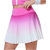 AFZ Women Pleated Tennis Skirt with Pocket Shorts High Waisted Pickleball Golf Skirts Athletic Skorts