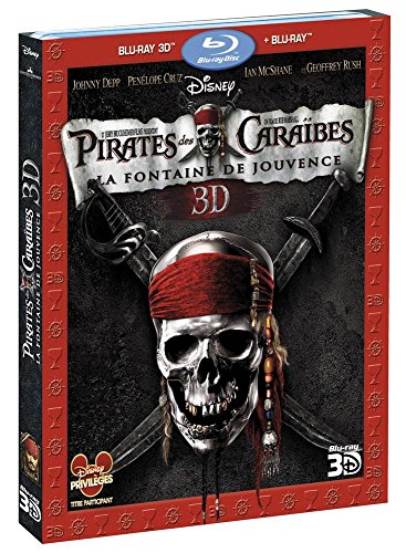 Pirates Des Caraïbes, La Fontaine De Jouvence - Combo Blu-Ray3d + Blu-Ray