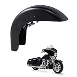 TCT-MOTORPARTS Unpainted Black Front Fender Fit For
