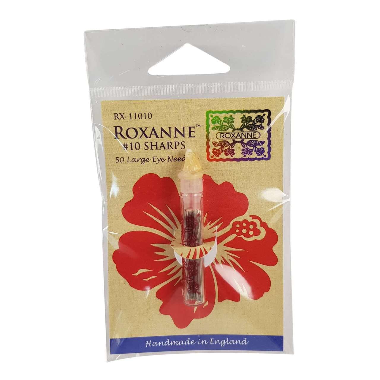 Colonial Needle Roxanne Sharps Hand Needles-Size 10, Pack of 50