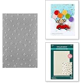 Spellbinders E3D-120 Wishing Stars 3D Embossing Folder from The Little Smiles Collection