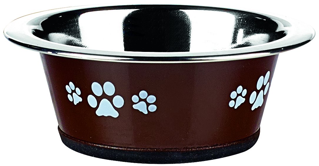 Classic Pet Products Classic Posh Paws Cat Dish, 240 ml, Chocolate