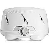 Yogasleep Dohm UNO White Noise Sound Machine (White) with Real Fan Inside for Non-Looping White Noise, for Travel, Office Pri