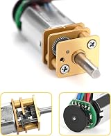 FTVOGUE GBMQ-GM12BY20 DC6V 2W Gear Motor Hall Encoder 70RPM Low Noise view 6