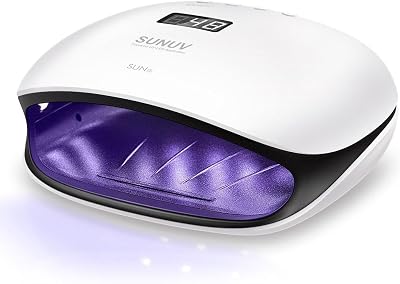 SUNUV SUN4 UV LED Nail Lamp Gel Dryer 36 LEDs 4 Timers LCD Sensor