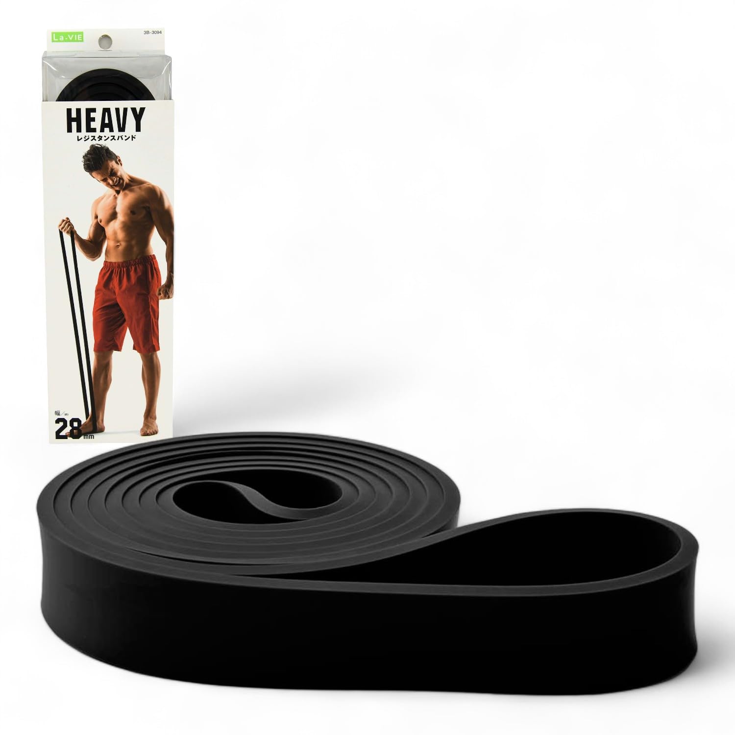 La-VIE(ラヴィ) レジスタンスバンド ヘヴィ リング トレーニングチューブ 筋トレ 3B-3094 【メーカー純正品】商品画像