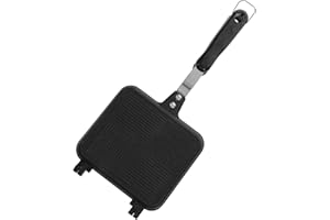 ASAKKURA Sandwich Baking Pan Double-sided for Kitchen Non-stick Removable Sandwich Maker for Breakfast Toast