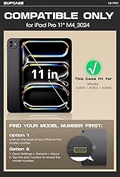 SUPCASE for iPad Pro 11 Inch Case M4 2024 5th