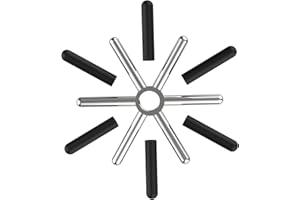 Krome Dispense Replacement Stainless Steel Disk for Glass Rinser Rinser Universal Rinser Disk Replacement C4016