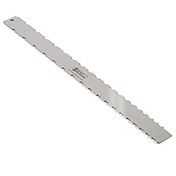 StewMac Precision Notched Straightedge, For short