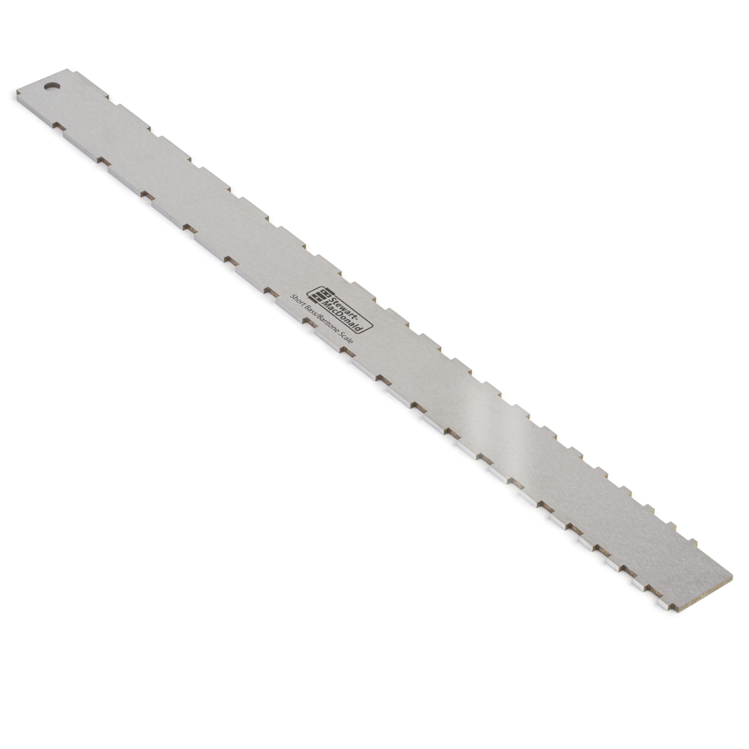 StewMac Precision Notched Straightedge, For short
