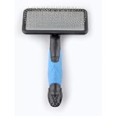 Zolitta Mr. Slick Medium Slicker Brush, Slicker Brush for Dogs, Dog Brush, Poodle Brush, Dog Brush for Shedding, Dog Grooming, Pet Supplies, Comb Substitute, Dog Products, Brushes for any Grooming Kit