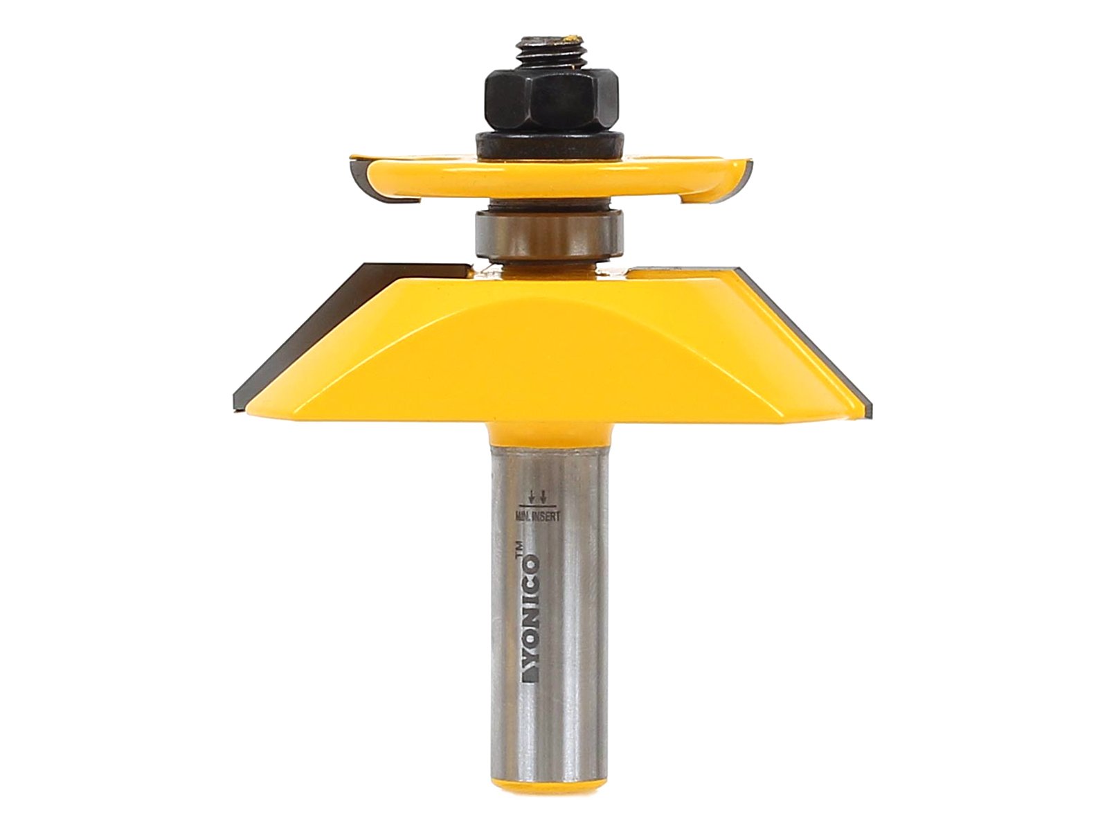 Yonico 12150 2-3/4-Inch Bevel Raised Panel with Back Cutter Router Bit 1/2-Inch Shank