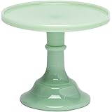 Jadeite 6" Glass Cake Stand - By Mosser Glass