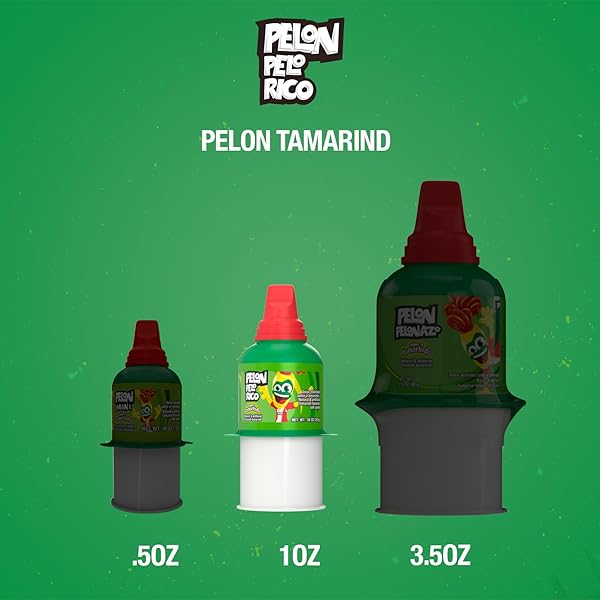 PELON PELO RICO MEXICAN TAMARIND CANDY, 1 OZ, 36 COUNT (PACK OF 1)